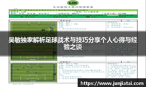吴敏独家解析足球战术与技巧分享个人心得与经验之谈